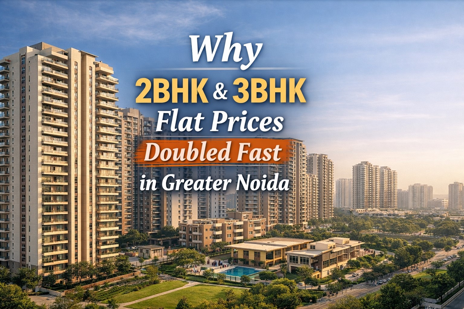 Greater Noida Boom: Why 2BHK & 3BHK Flat Prices Doubled Fast!