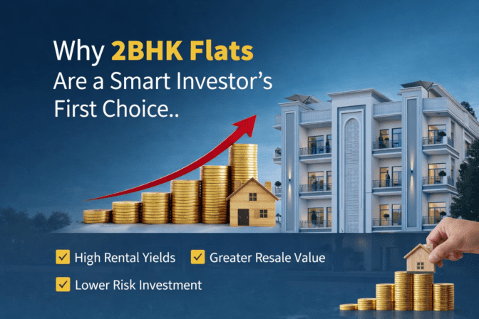 Why 2BHK Flats Are a Smart Investor’s First Choice