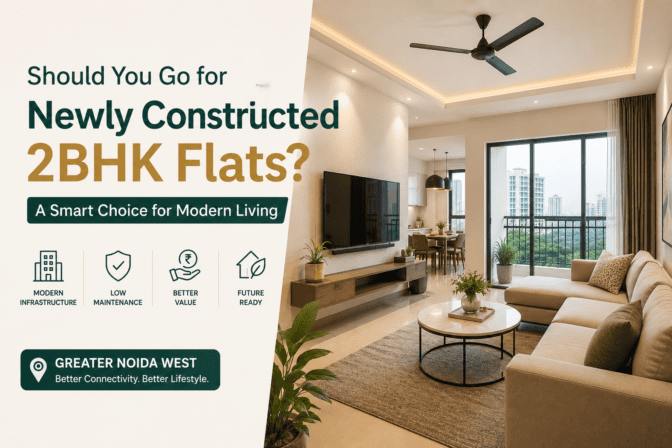 Newly Constructed 2BHK Flats in Greater Noida West